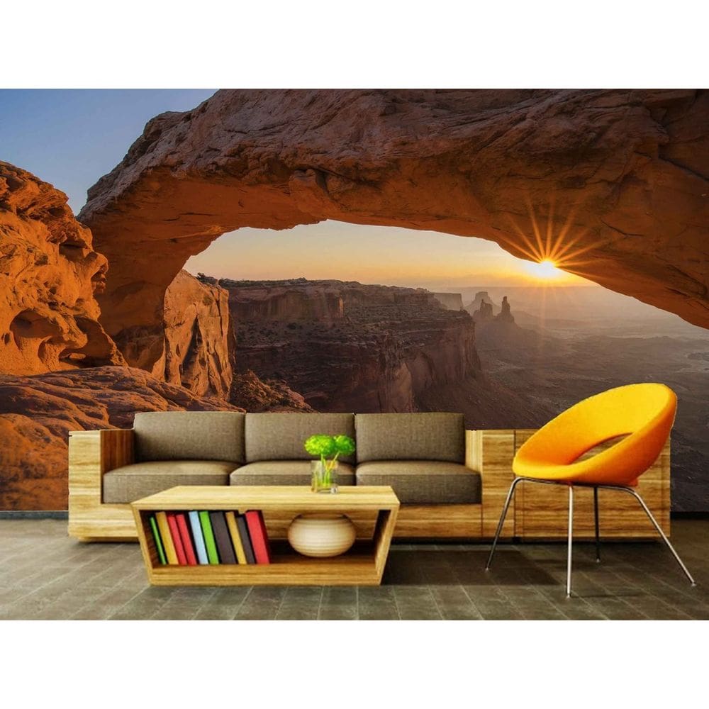 Papel de Parede Paisagens Caverna 48 - 1,50 X 2,50