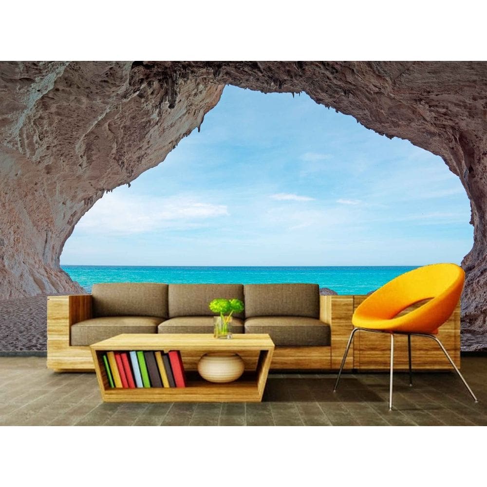 Papel de Parede Paisagens Caverna 37 - 1,00 X 1,36