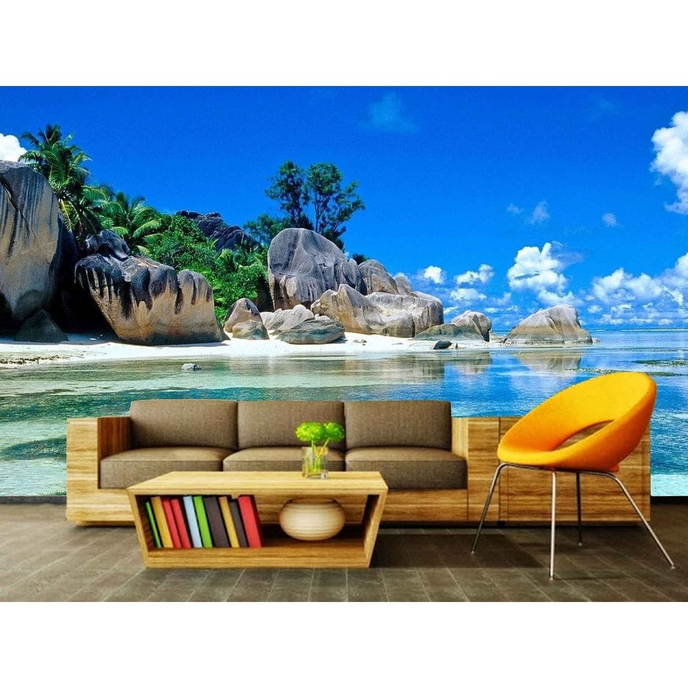 Papel de Parede Painel Fotográfico Praia 76 -1,00 X 1,00