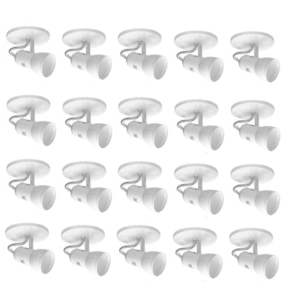 Kit 20x Spot Par20 Bulbo Led 527/1 Hiperlight Branco