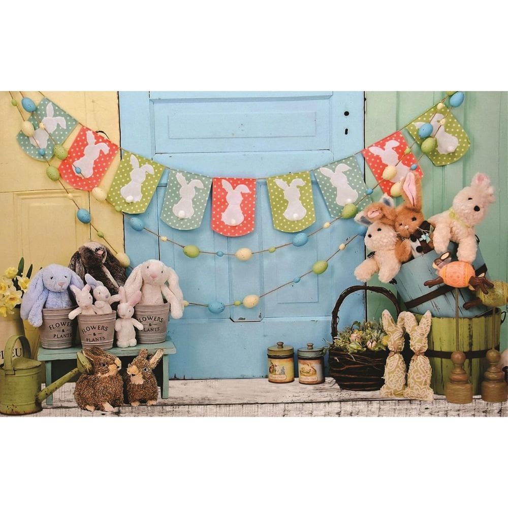 Fundo Fotográfico Em Tecido Páscoa 2,20X1,50