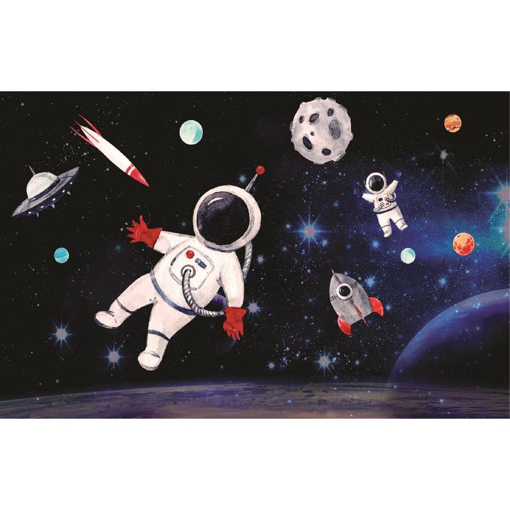 Fundo Fotográfico Em Tecido Astronauta 2,60X1,50