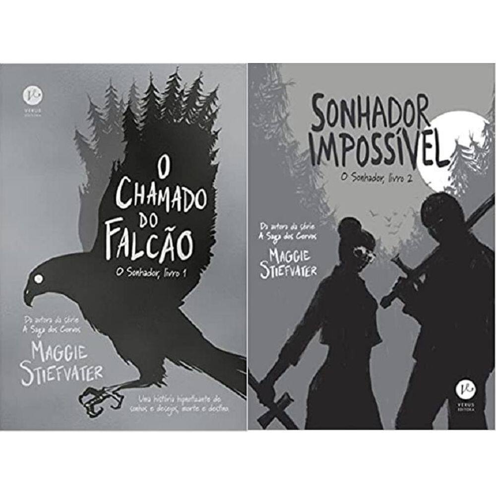 Kit 2 Livro Maggie Stiefvater Sonhador + Sonhador Impossivel