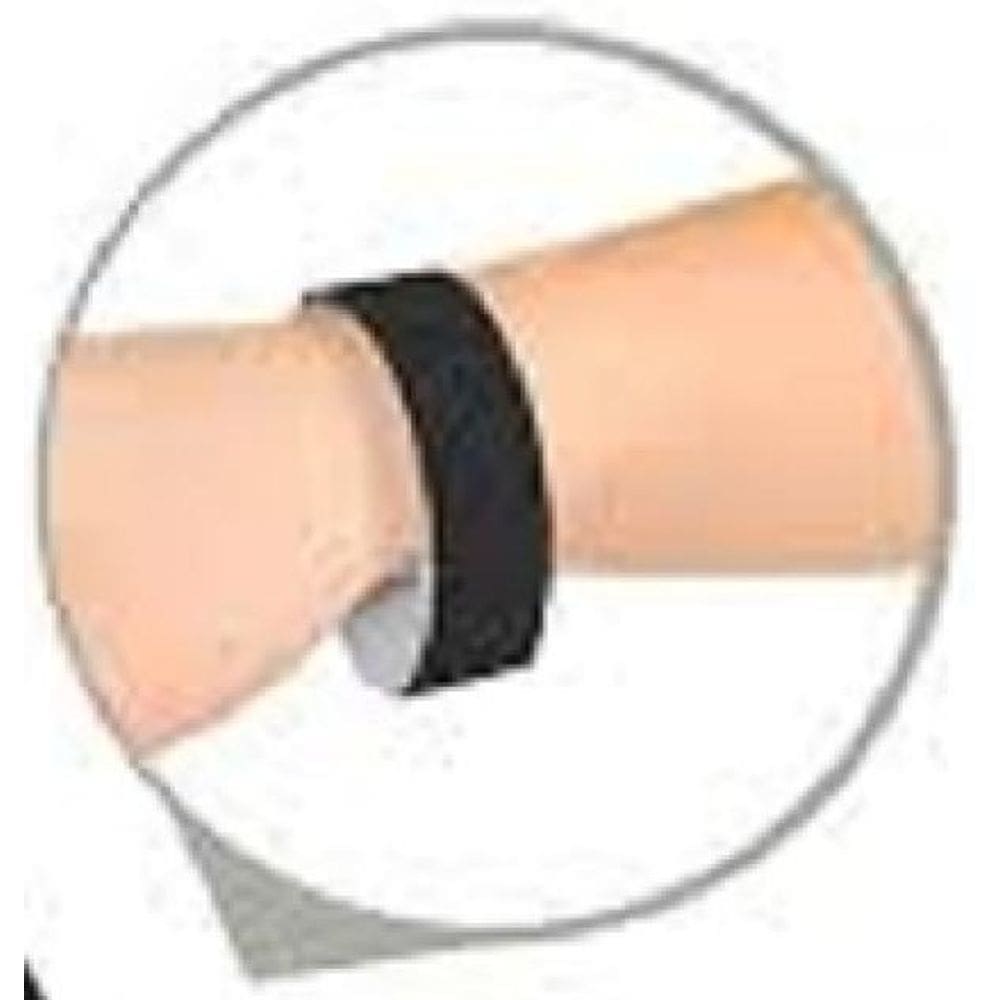 Pulseira Identificação Tyvek Preto 1 mil Unidades