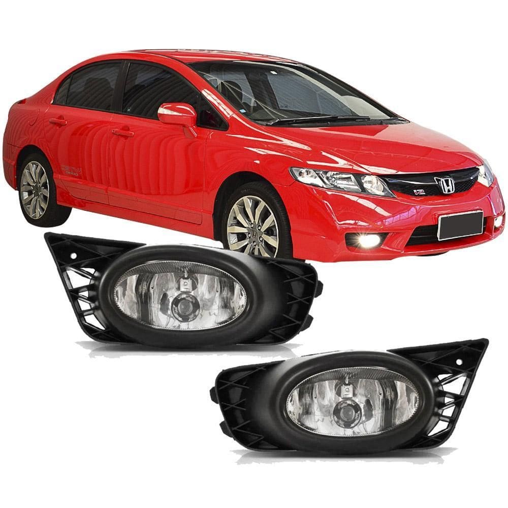 Farol Milha Civic 2009/2011 Par