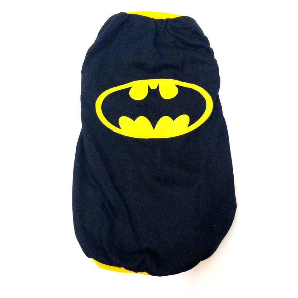 Camiseta Super Heróis  Batman   cor preto Tamanho P