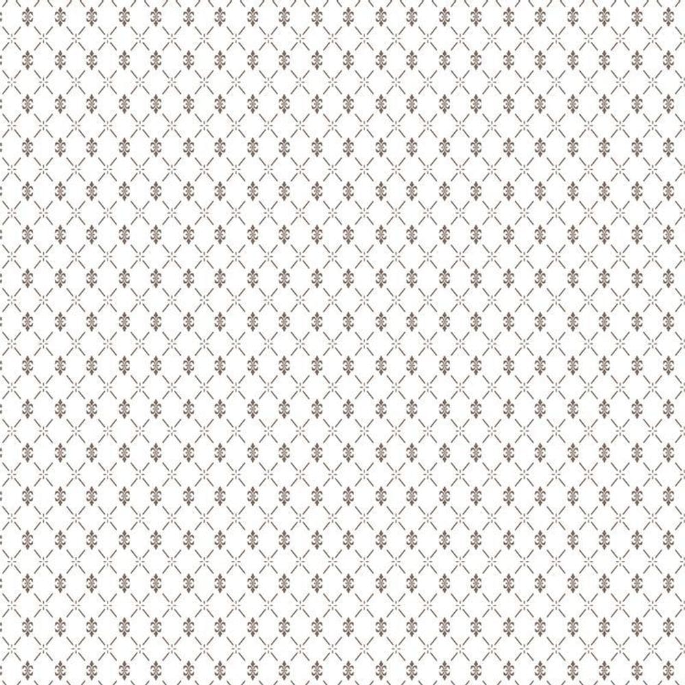 Papel De Parede Traços Arabesco Fundo Branco Adesivo Lavavel