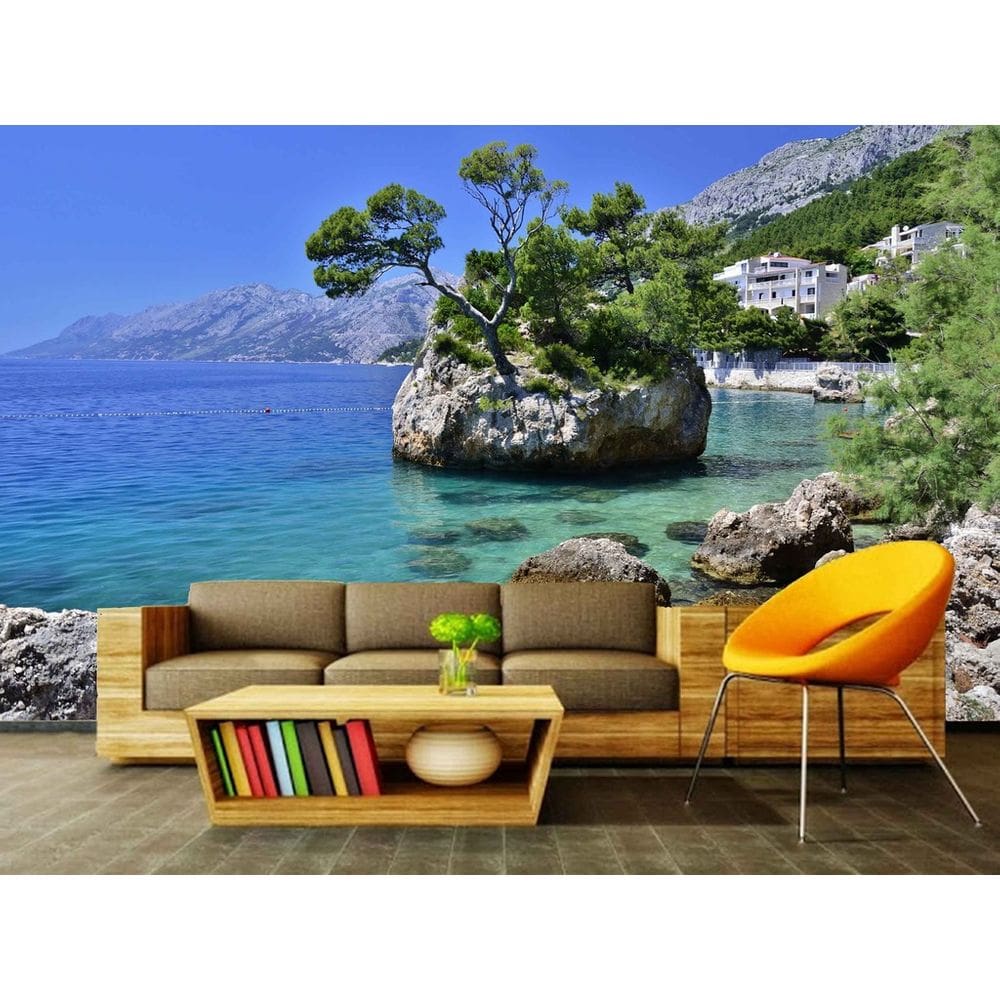 Papel de Parede Painel Fotográfico Praia 04 -1,00 X 1,00