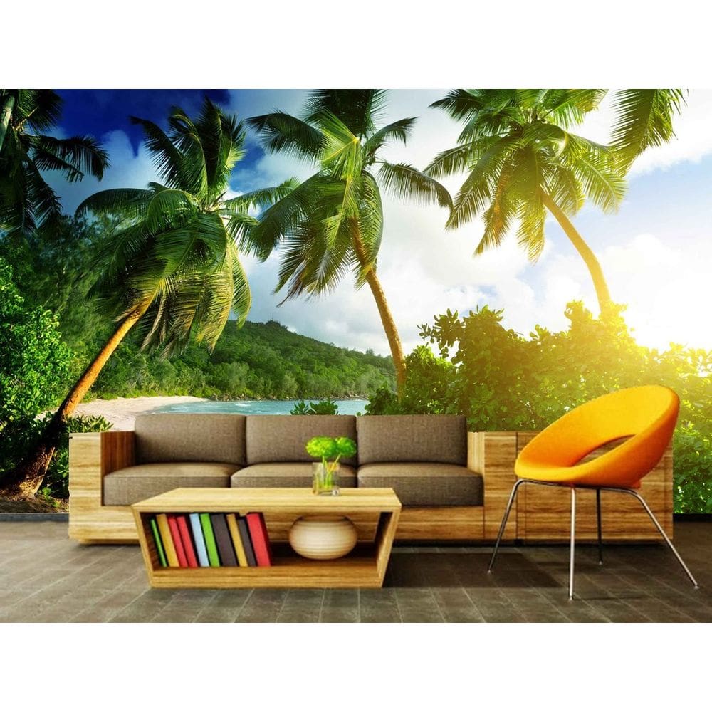 Papel de Parede Painel Fotográfico Praia 15 -1,00 X 1,00