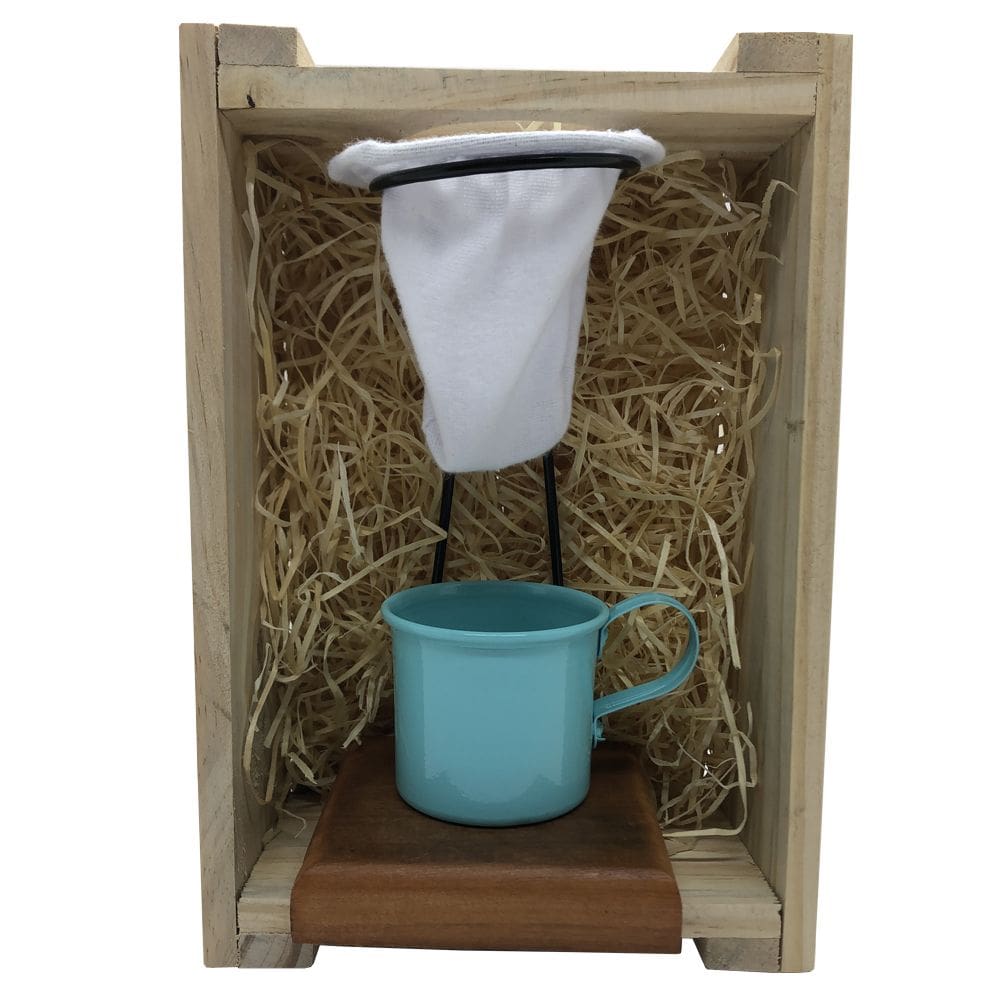 Café Individual - Azul Claro - Demolição Com Engradado