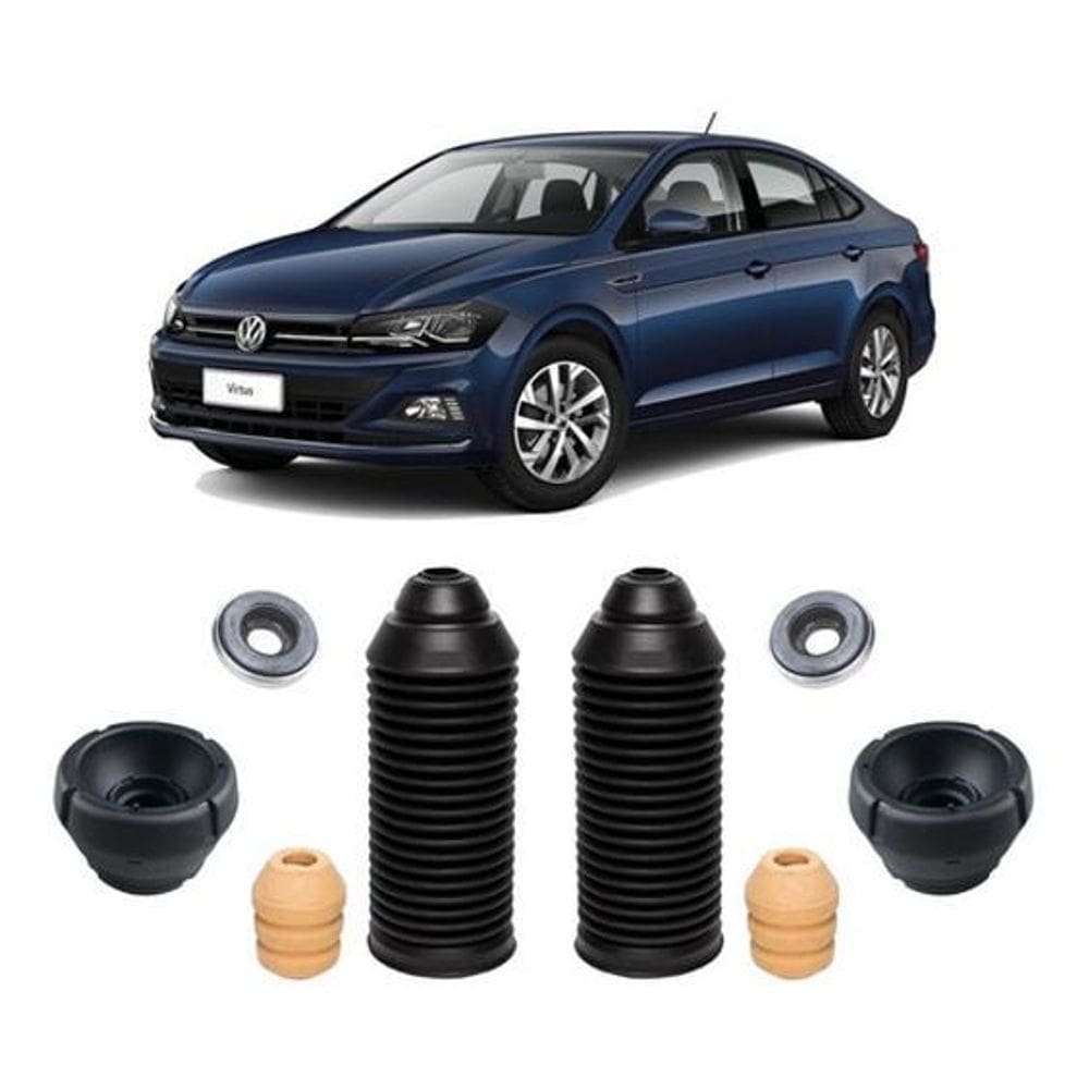 Kit Coxim Amortecedor Dianteiro Volkswagen Virtus 2018 19 20