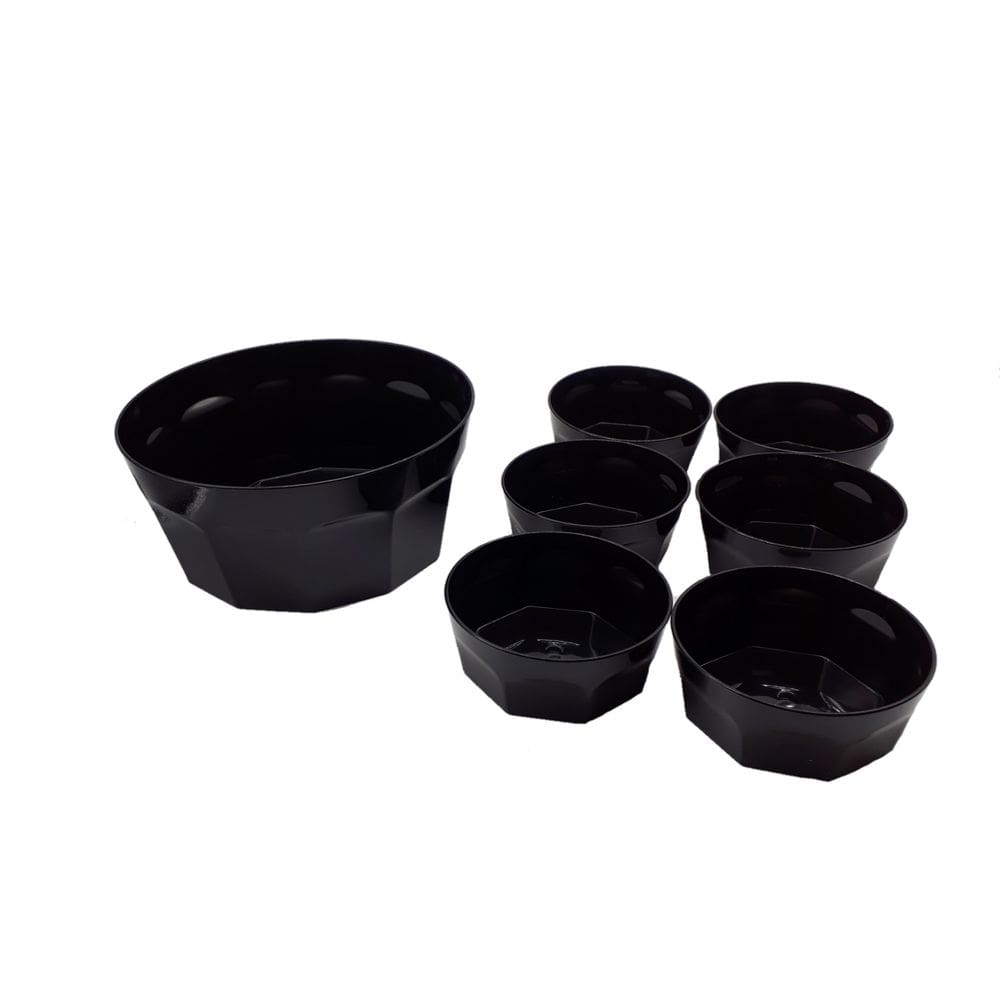 Conjunto Com 7 Peças Para Sobremesa Salada Petiscos Frutas