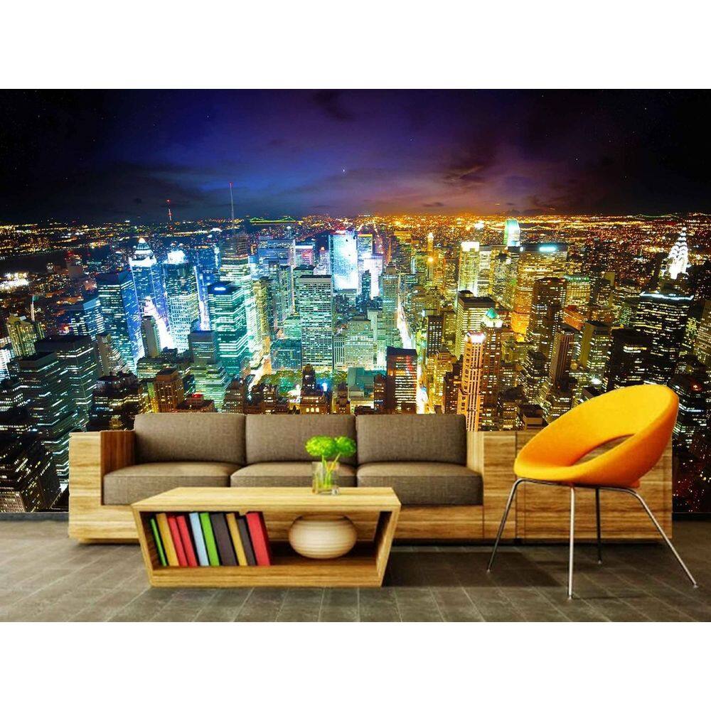 Papel de Parede Painel Fotográfico Cidade 80 -2,40A X 3,10L