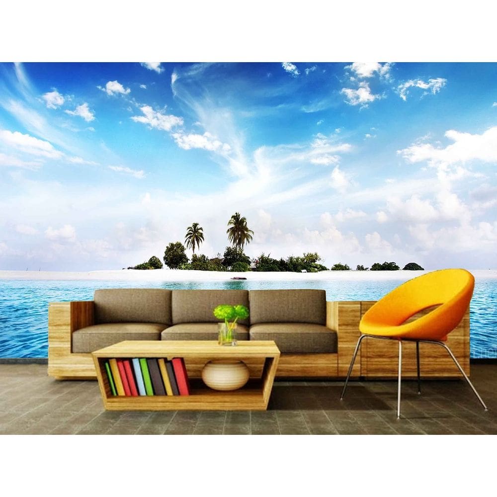 Papel de Parede Painel Fotográfico Praia 53 -1,00 X 1,00