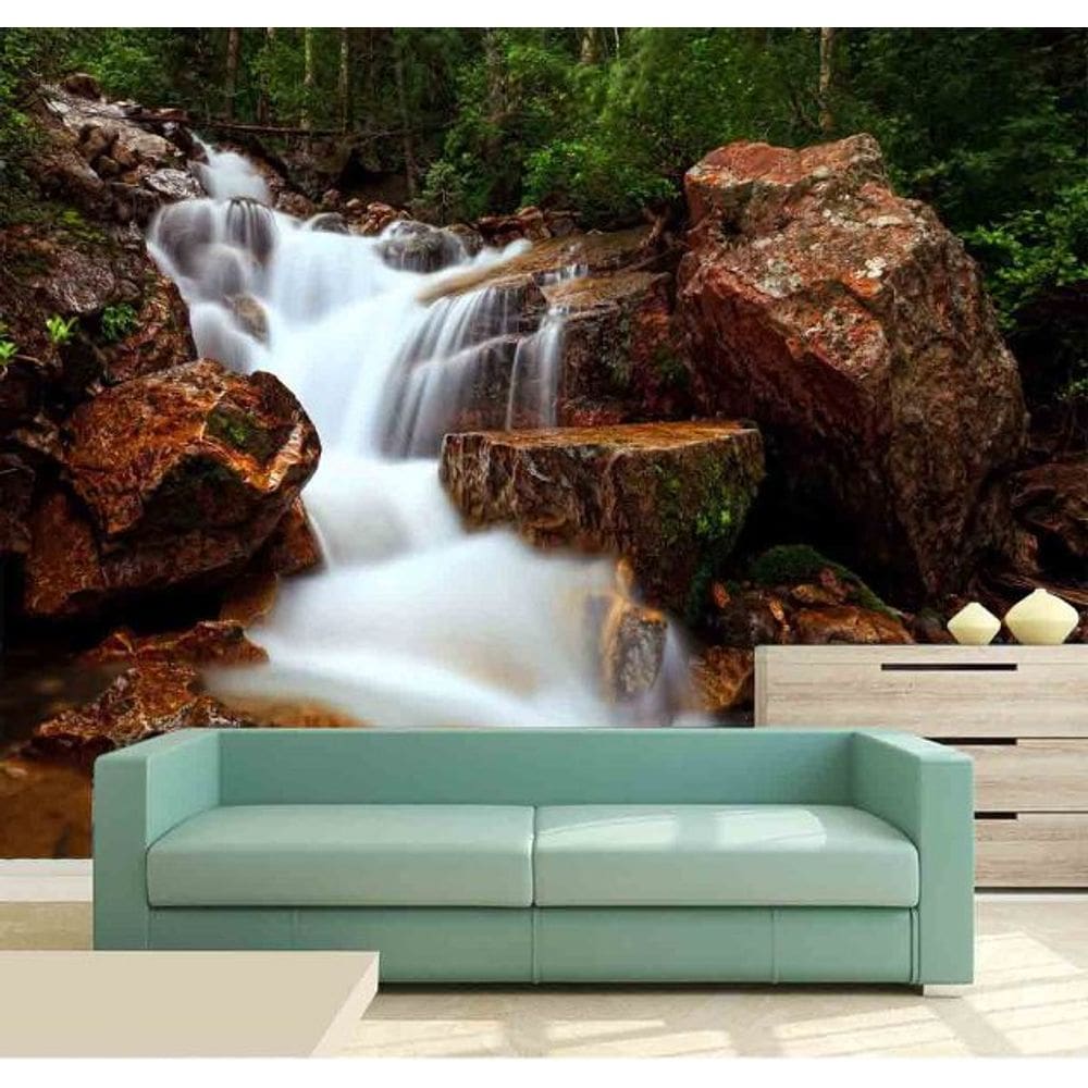 Papel de Parede - Painel Adesivo Cachoeira 3,75M² na 062