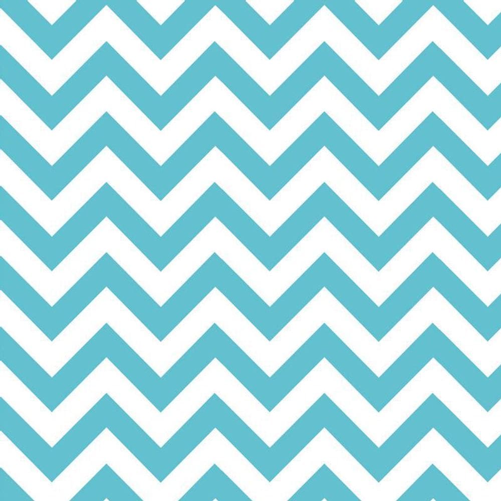 Papel De Parede Chevron Azul E Branco Decorativo Adesivo