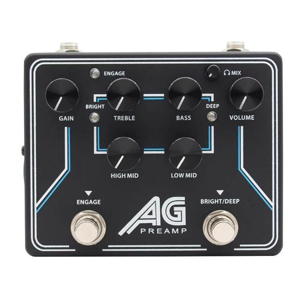 Pedal De Baixo Demonfx Ag Preamp Di Box