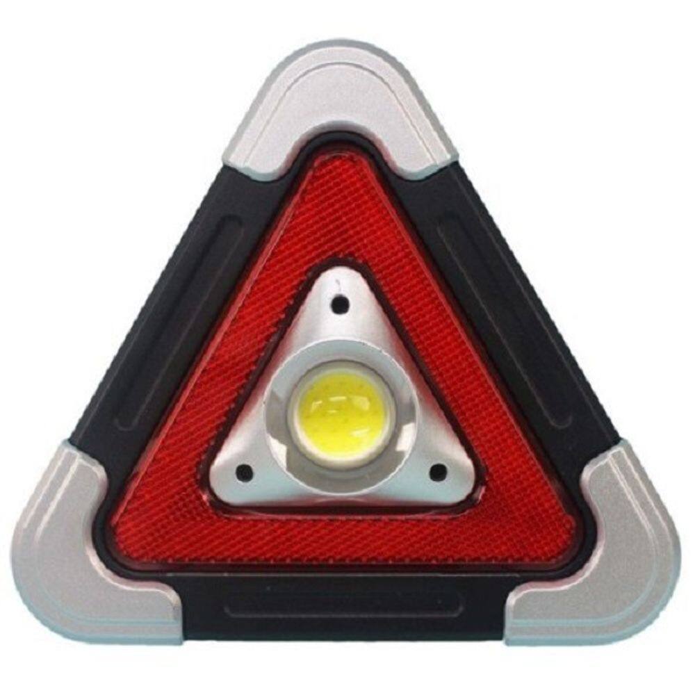 Triangulo Para Carro Led Sinalização Segurança Emergência