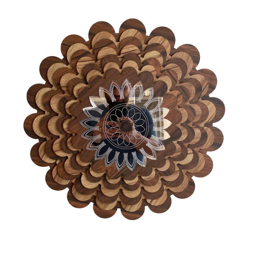 Mandala Decorativa Ambiente Sala Quarto 45X45 38146