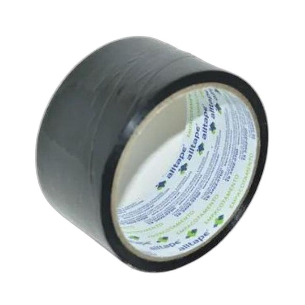 Fita Grossa Adesiva Durex 48Mm X 40M Preto Altape C/5