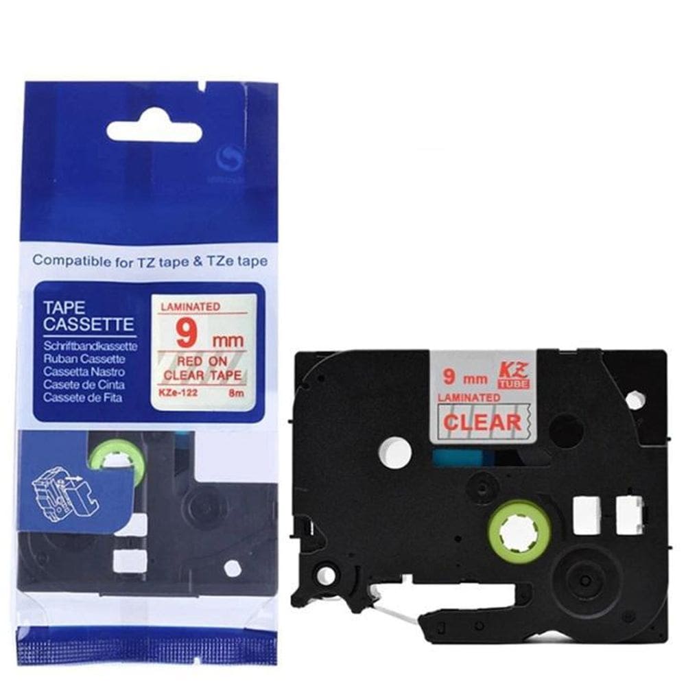 Fita Aplicável Rotulador Pt1090 Kze-122 Tz 122 9Mm Incolor