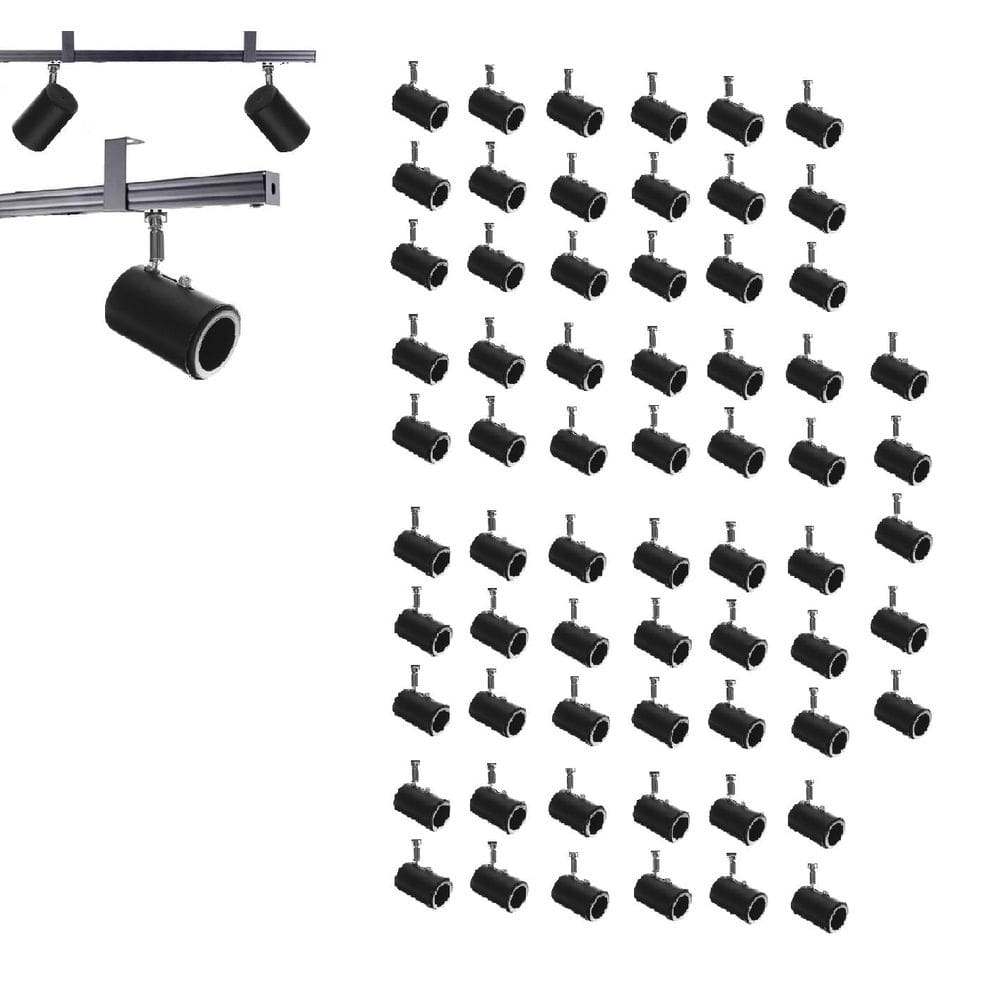 Kit 65 Spot Trilho Perfilado Eletro calha Par20 Bulbo OL8