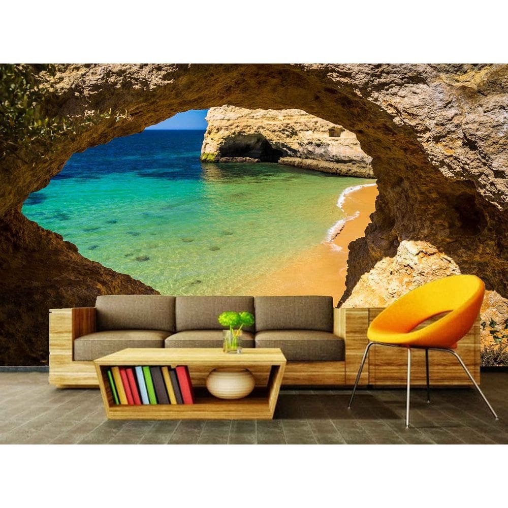 Papel de Parede Paisagens Caverna 43 - 1,00 X 1,42