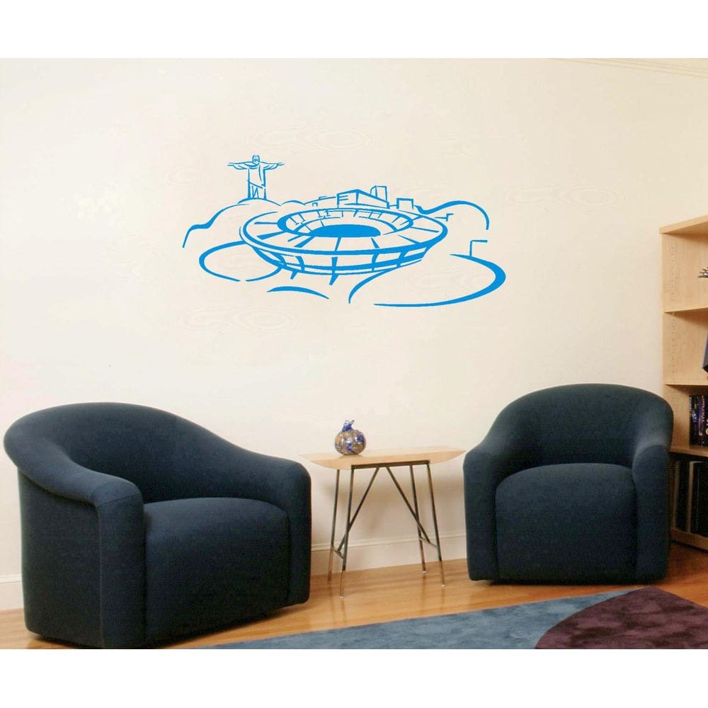 Adesivos Cidade Do Rio De Janeiro Cristo Redentor E Maracanã