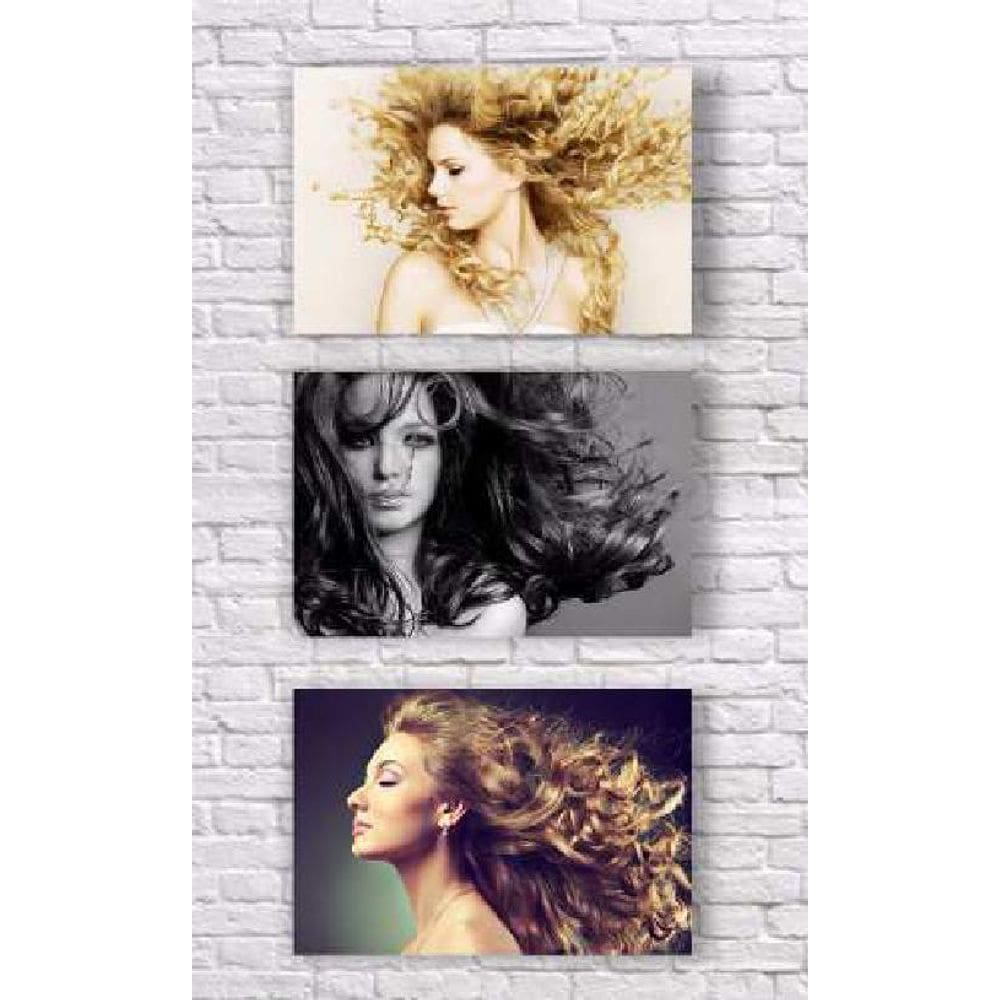 Plaquinha Placa Quadro Mdf 20X30 Kit Salão Beleza Cabelos