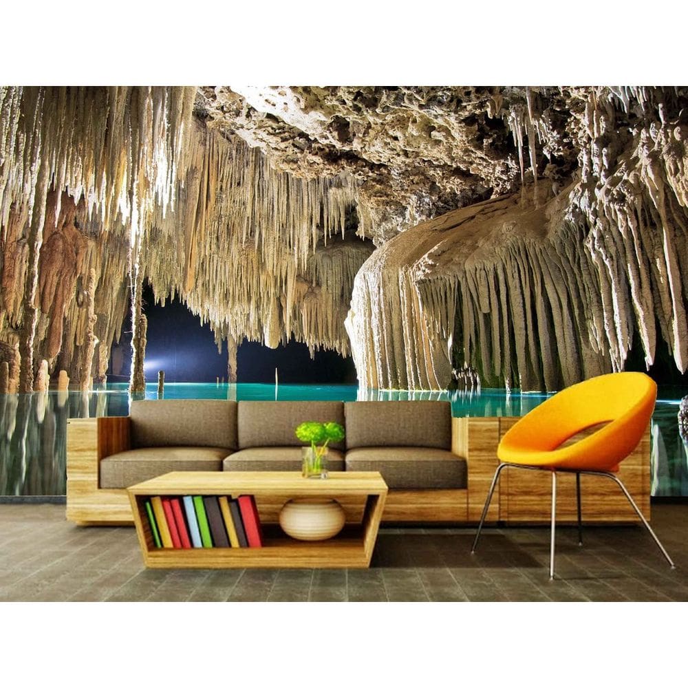 Papel de Parede Paisagens Caverna 12 - 1,00 X 2,00