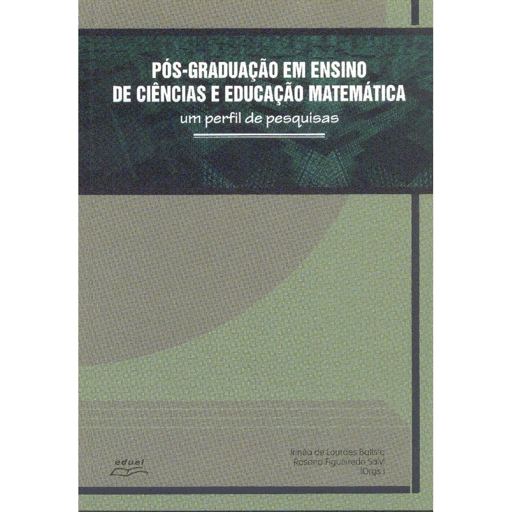 Livro Pós-Graduação em Ens. de Ciências e Educ. Matemática