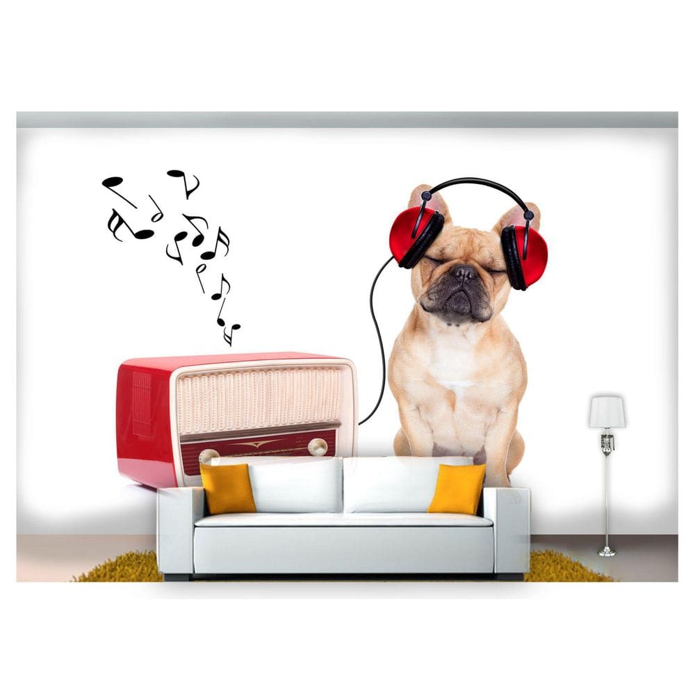 Papel De Parede Instrumentos Musicais 3D Mus21