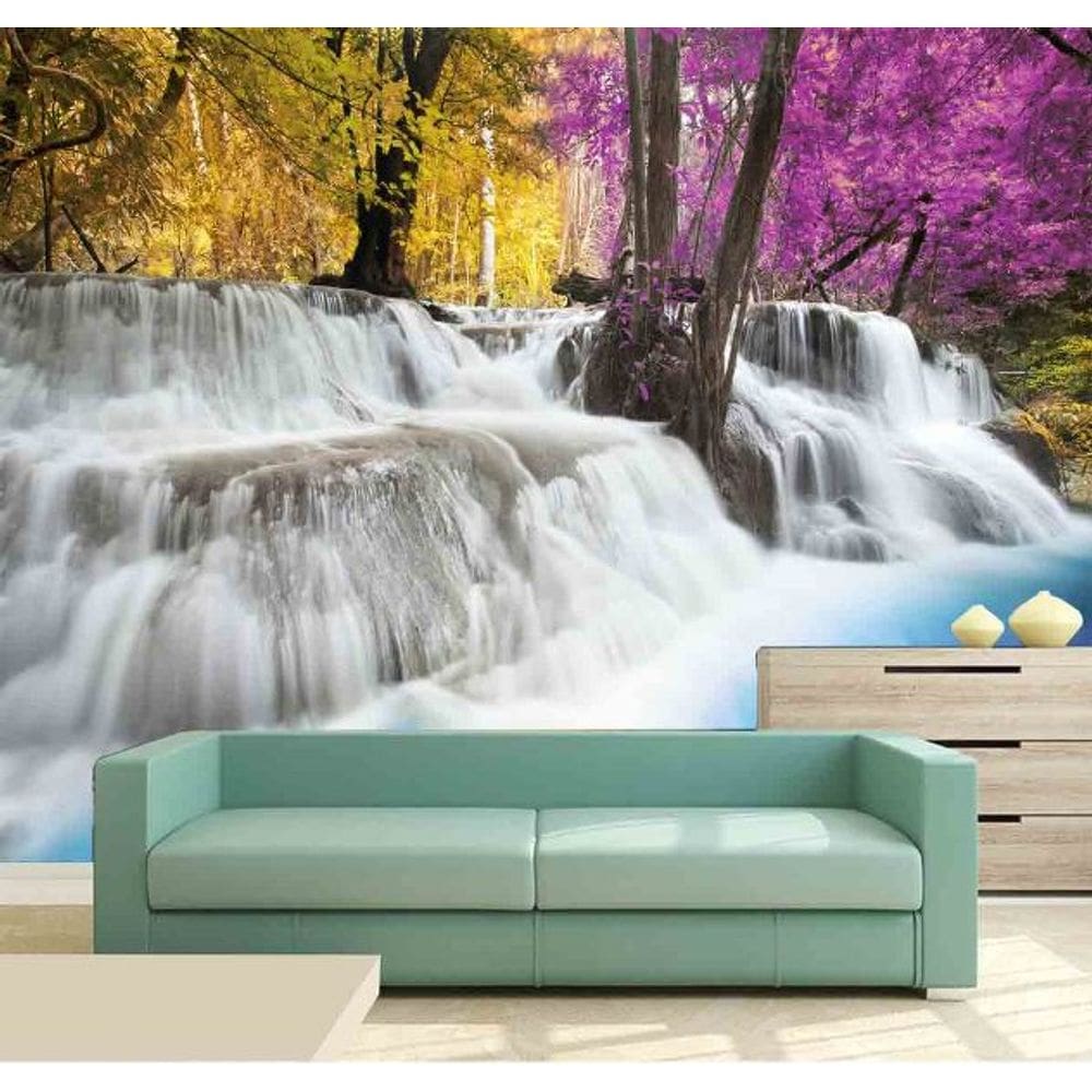 Papel de Parede - Paisagens Cachoeira 1M² na 04