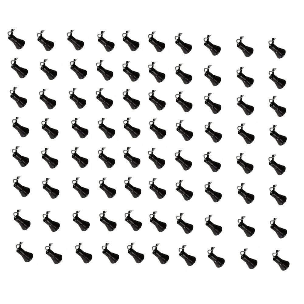 Kit 80 Spot Trilho Perfilado Eletro calha Par20 Bulbo OL3