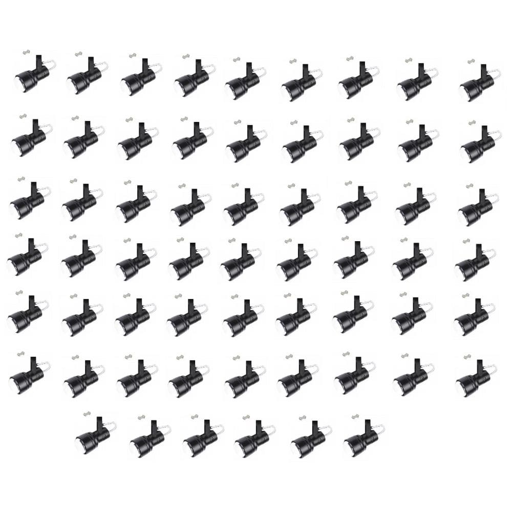 Kit 60 Spot Trilho Perfilado Eletro calha Par20 Bulbo OL4