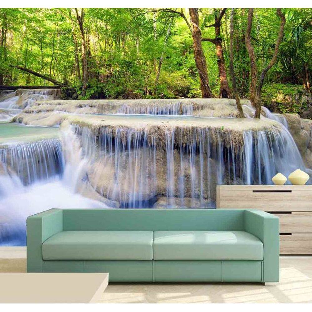 Papel de Parede Painel Fotográfico Cachoeira 1M² na 009