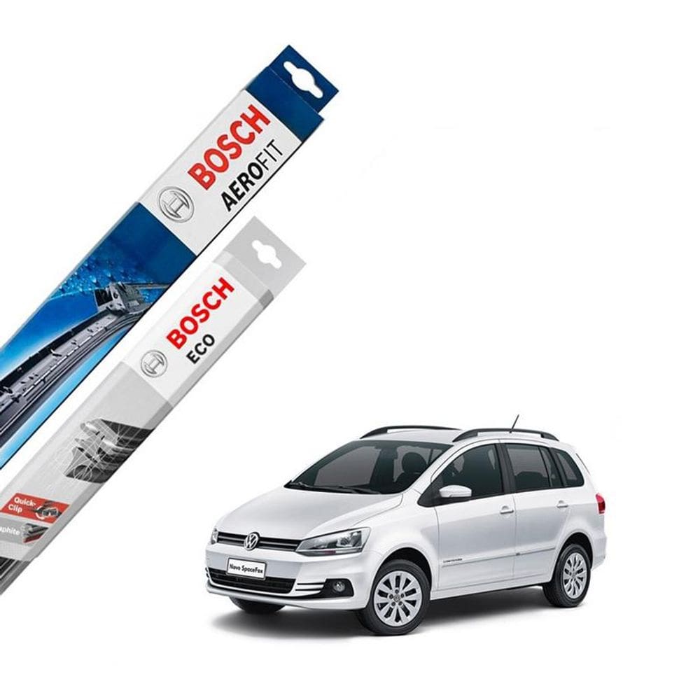 Palheta Dianteira Bosch e Traseira Spacefox 2013 2014 2015