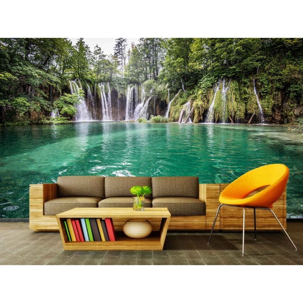 Papel de Parede Paisagens Cachoeira 25 - 1,00 X 1,00