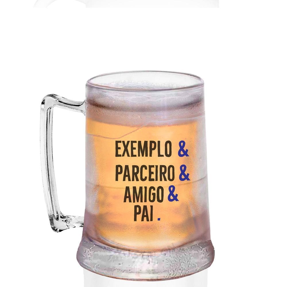 Caneca Gel Personalizada Dia Dos Pais - Tema Exemplo De Pai