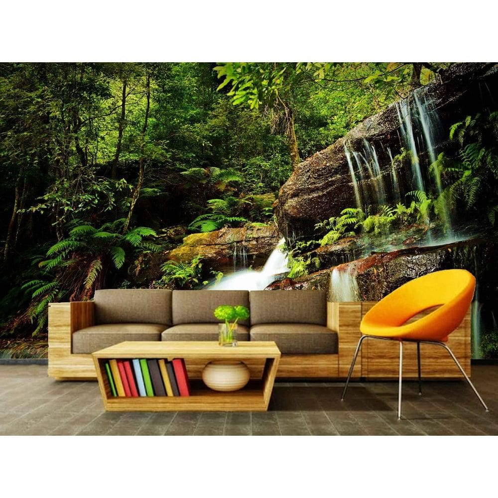 Papel de Parede Paisagens Cachoeira 04 - 1,00 X 1,00