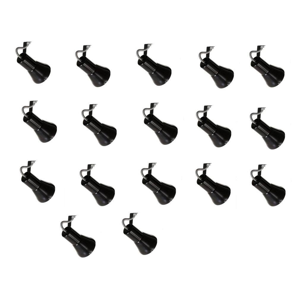 Kit 17 Spot Trilho Perfilado Eletro calha Par20 Bulbo OL3