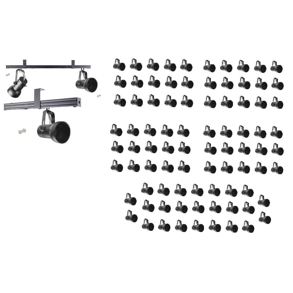 Kit 85 Spot Trilho Perfilado Eletro calha Par20 Bulbo OL7