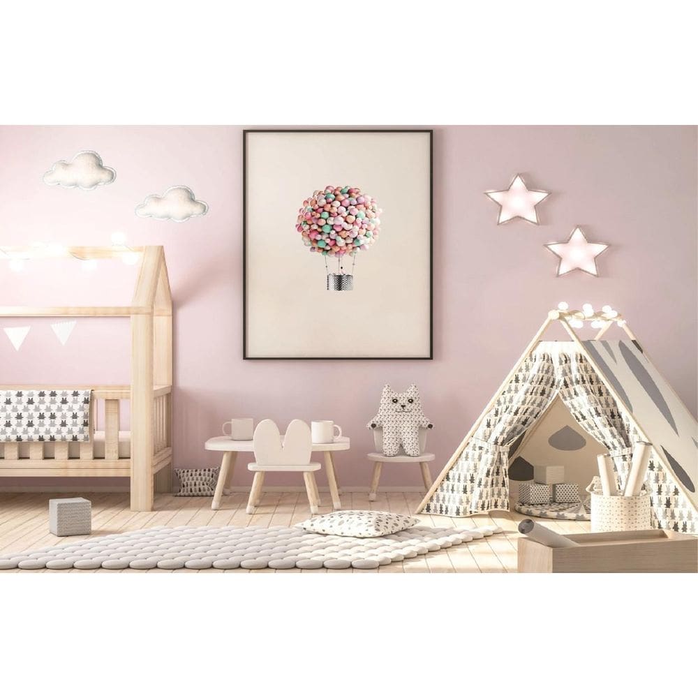 Fundo Fotográfico Em Tecido Quarto Rosa 2,60 X 1,50