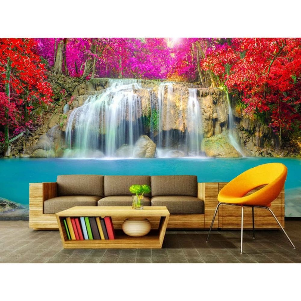 Papel de Parede Paisagens Cachoeira 17 - 1,00 X 1,00