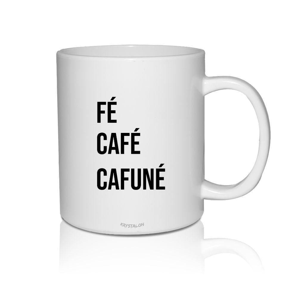 Caneca Branca Personalizada Para Home Office Cafuné