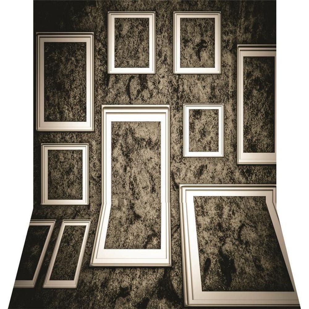 Fundo Fotográfico Newborn Em Tecido Molduras 1,50X2,50