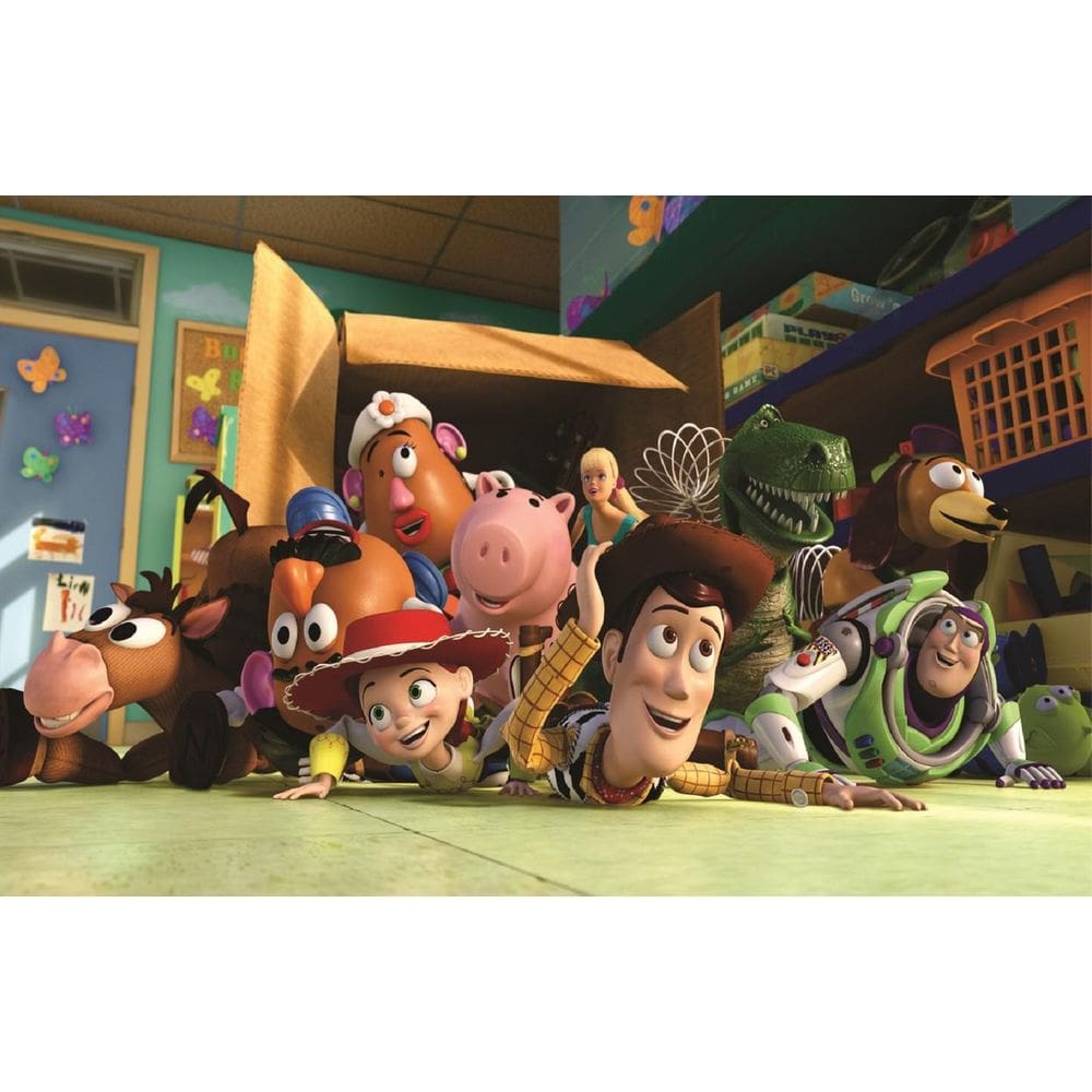Fundo Fotográfico Em Tecido Toy Story 2,60X1,50