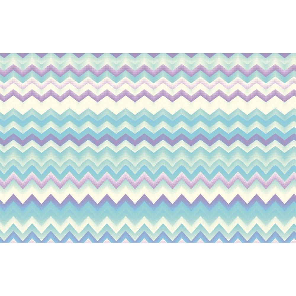 Fundo Fotográfico Em Tecido Chevron Azul 2,80x1,50