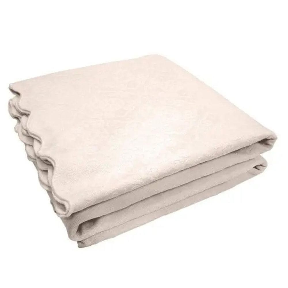 Colcha Piquet Casal Tognato Capela 100% Algodão Marfim