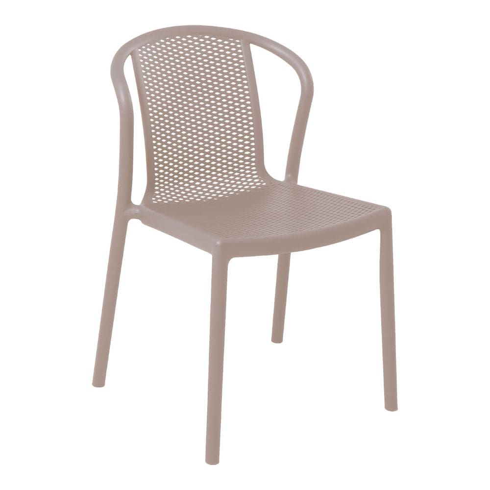 Cadeira Tramontina Louise Empilhável Carmuça em Polipropileno